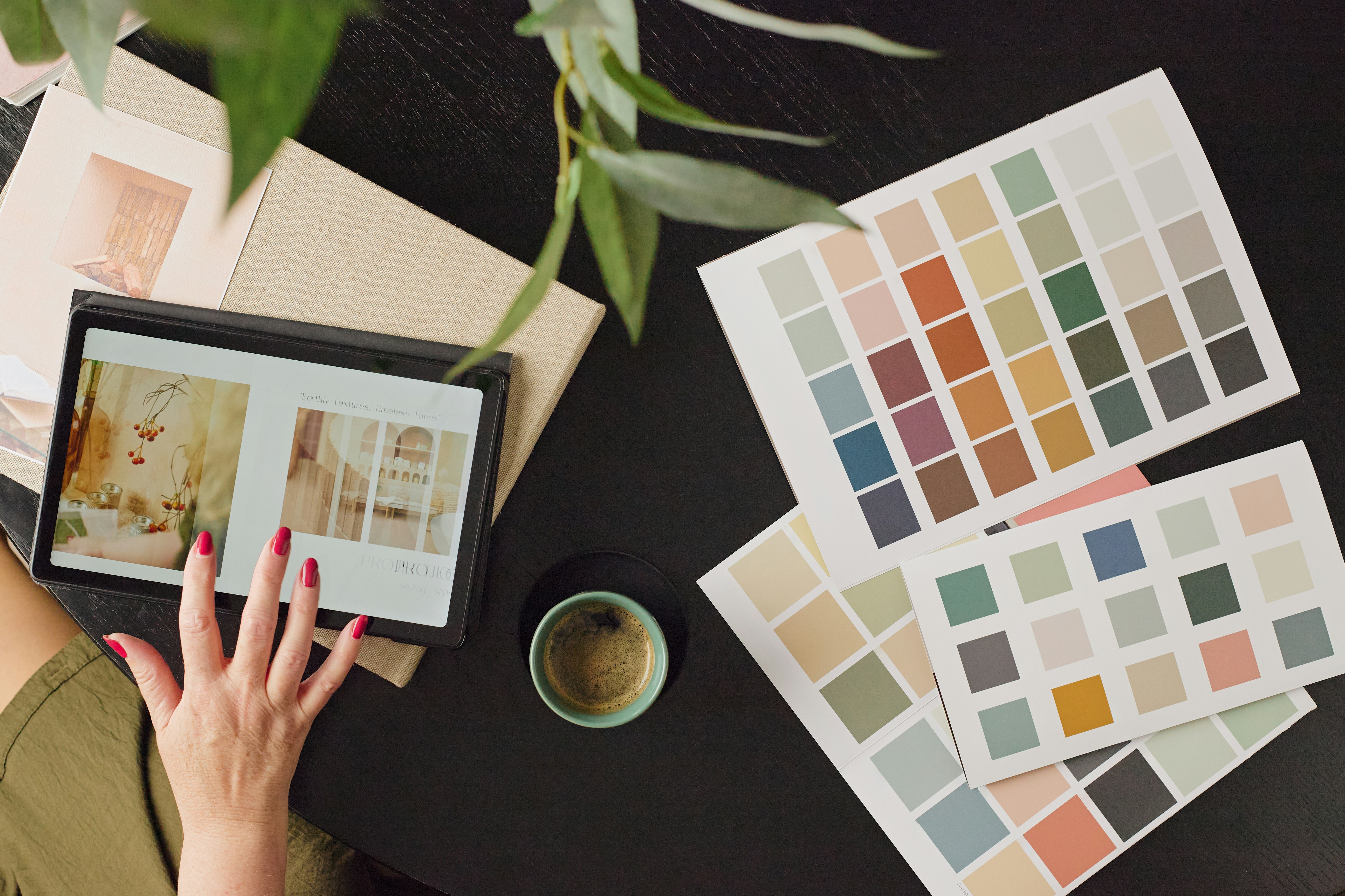 Exploration direction artistique IA moodboard — Parametre Studio Paris